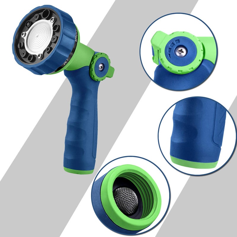 GREEN MOUNT Garden Hose Nozzle, Water Hose Spray Nozzle with Thumb Control On Off Valve for Easy Water Flow Control - Image 5